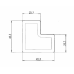 ESQUADRO ALINHAMENTO Nº4 25.7X0.8MM QUINADO 2MM